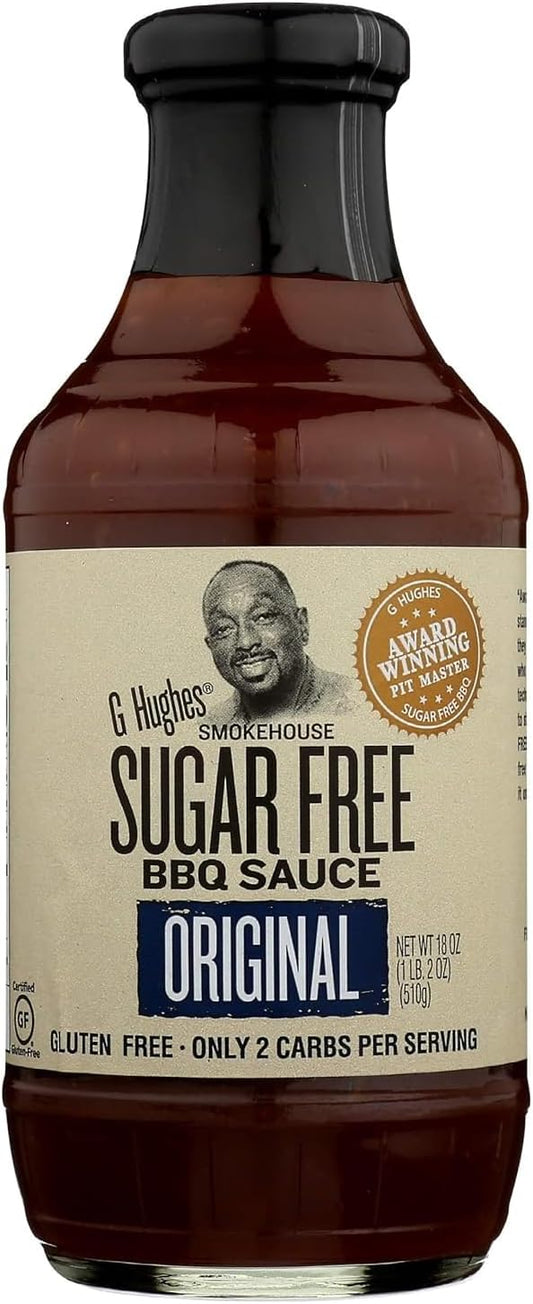 Salsa Barbecue G Hughes Original Sin Azúcar - 510g