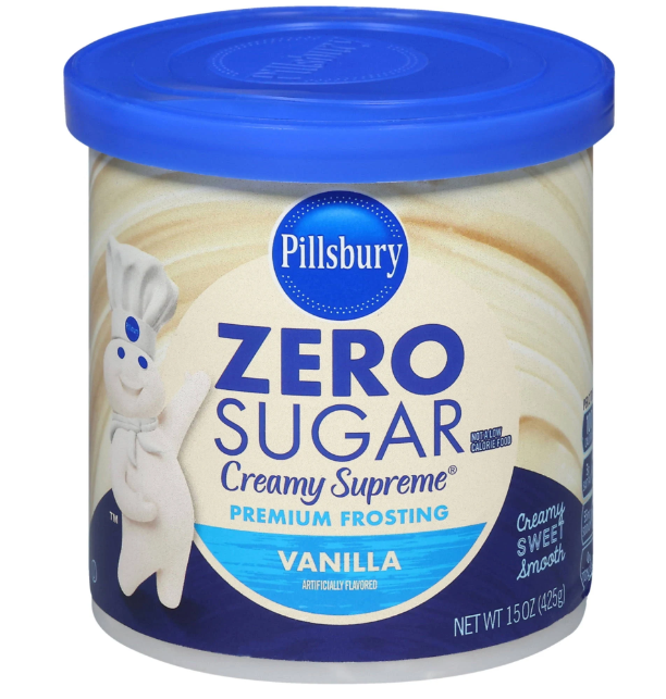 Pillsbury Creamy Supreme Betún de Vainilla Sin Azúcar - 425g